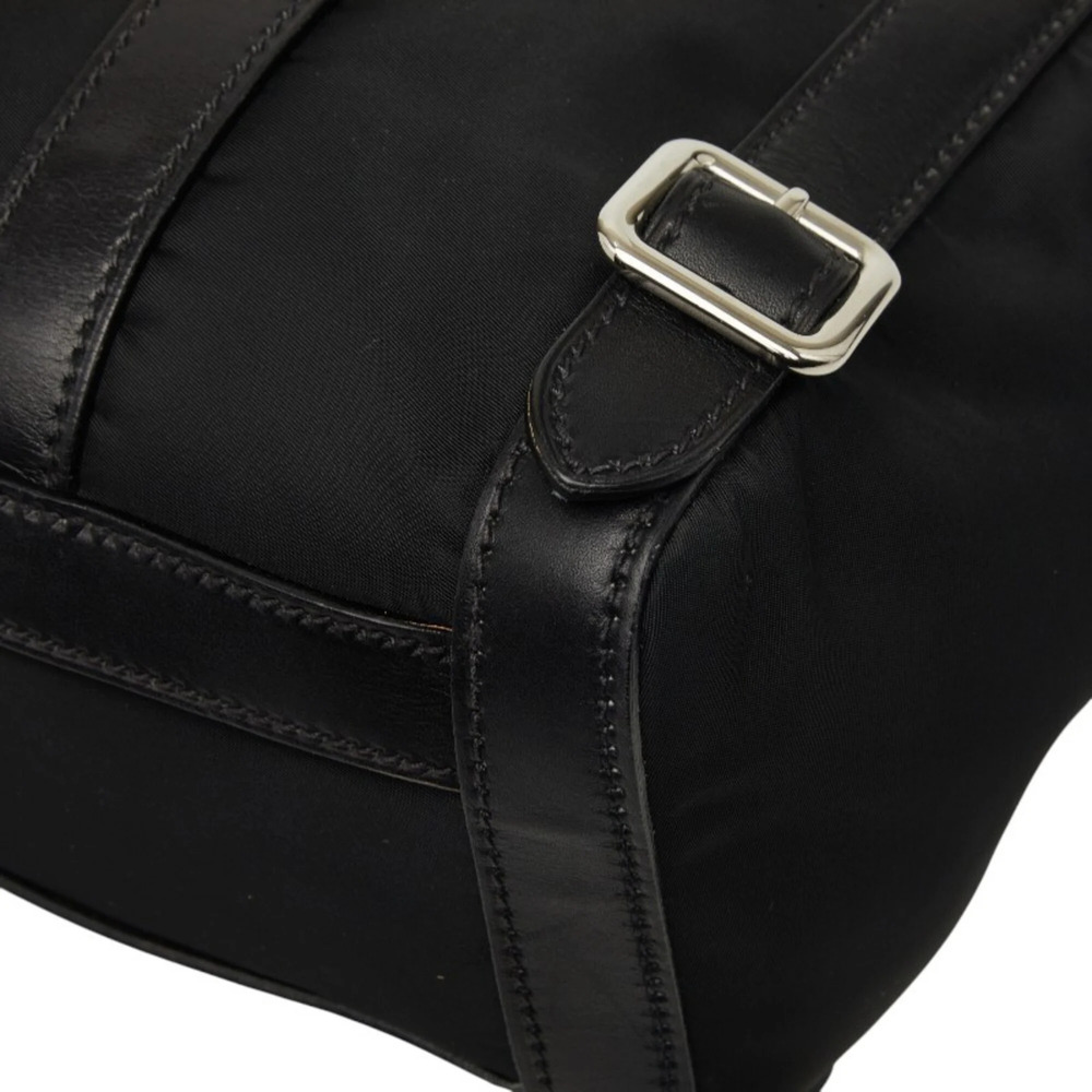 PRADA Black Leather Shoulder Bag - Picture 6 of 11